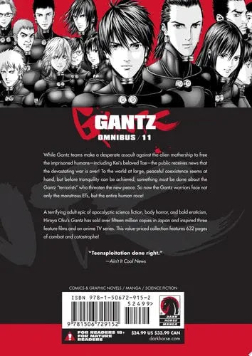 Gantz Omnibus Volume 11 Dark Horse Manga