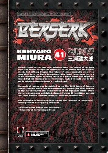 Berserk Volume 41 Dark Horse Manga