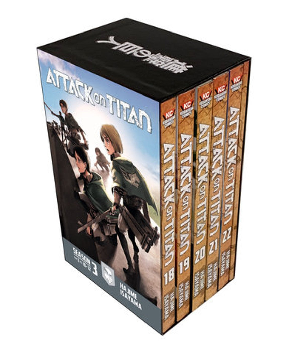 Attack on Titan Season 3 Manga Box Set Bundle