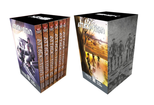 Attack on Titan: The Final Season Manga Box Set Bundle