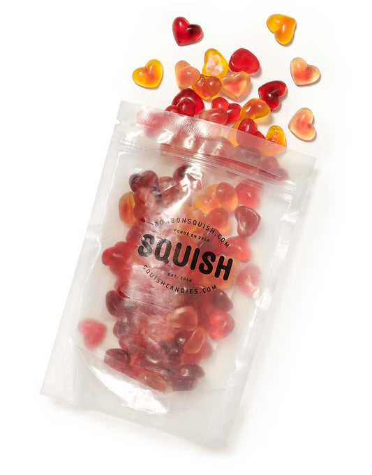 SQUISH Chili Ginger Hearts Gummies