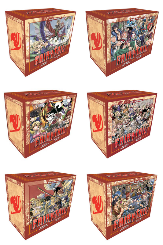FAIRY TAIL, Complete Series Manga Box Set Bundle (Box Sets 1-6)