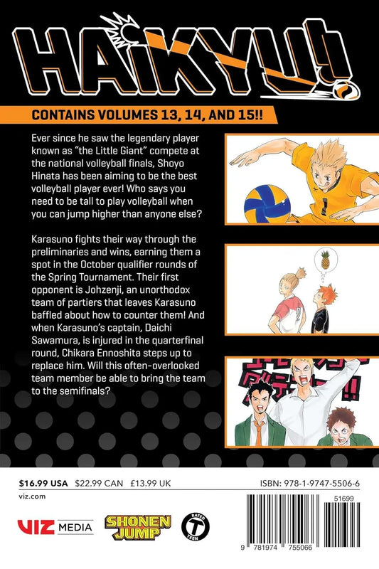 Haikyu!! (3-in-1 Edition), Vol. 05 VIZ Media LLC