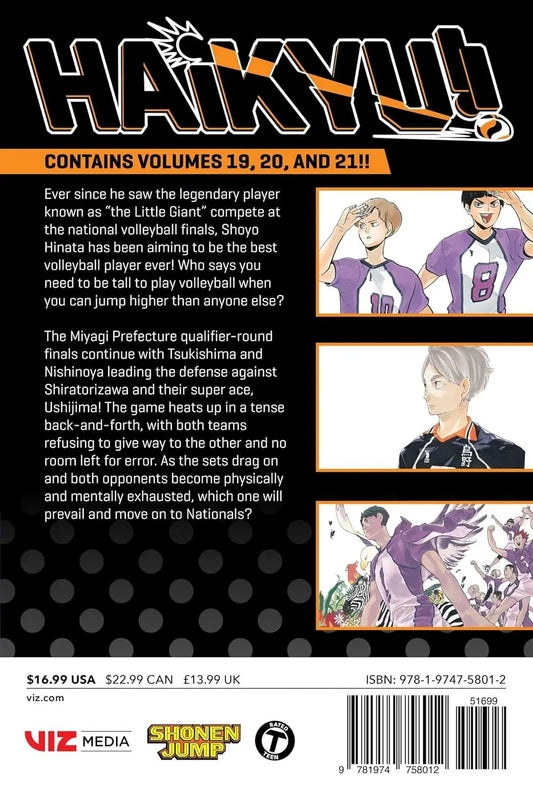 Haikyu!! (3-in-1 Edition), Vol. 07 VIZ Media LLC