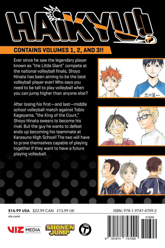 Haikyu!! (3-in-1 Edition), Vol. 01 (Vols. 1-3) VIZ Media LLC