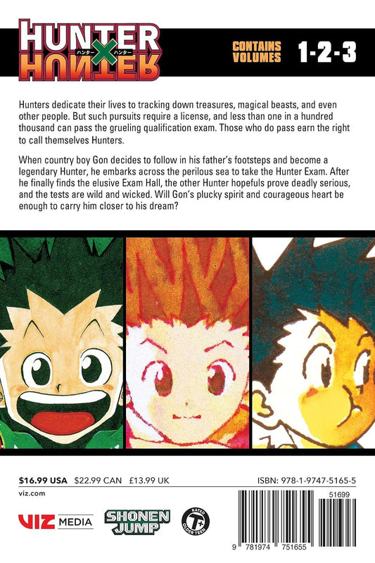 Hunter x Hunter (3-in-1 Edition), Vol. 01 (Vols. 1-3) VIZ Media LLC