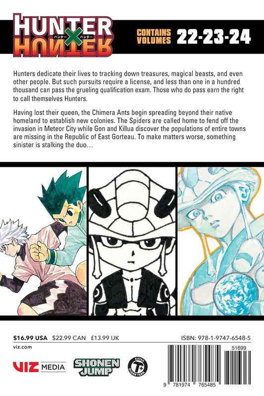 Hunter x Hunter (3-in-1 Edition), Vol. 8 The One-Shot Manga Cafe