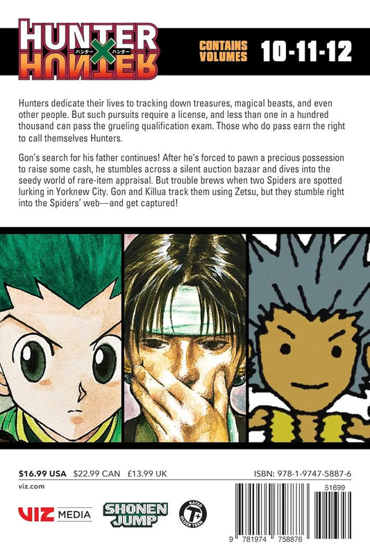 Hunter x Hunter (3-in-1 Edition), Vol. 04 VIZ Media LLC