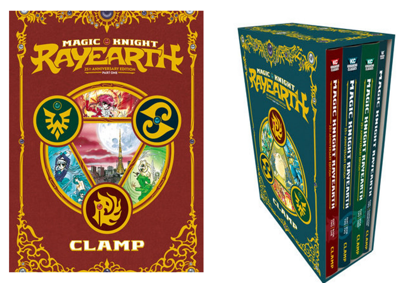 Magic Knight Rayearth 25th Anniversary Manga Box Set Bundle (Box Sets 1 & 2)