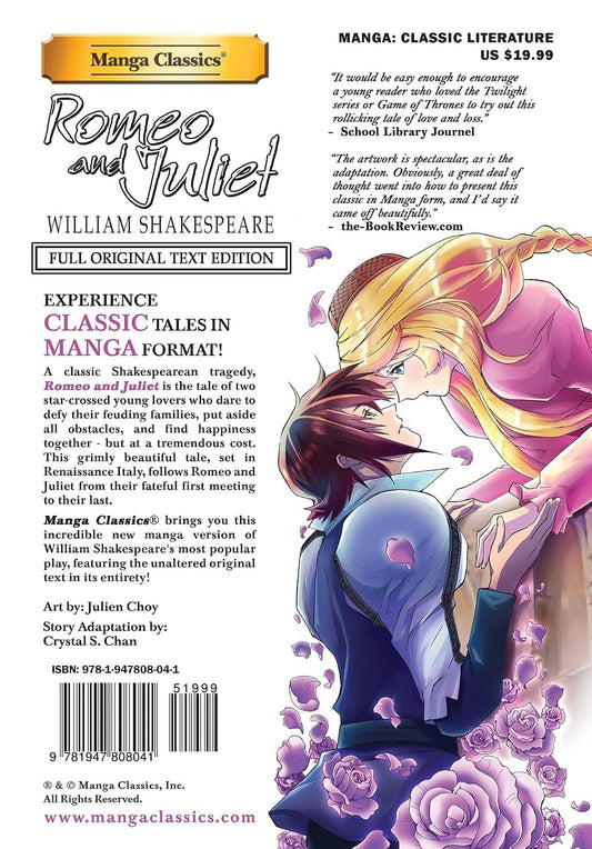 Manga Classics: Romeo and Juliet - Full Original Text Edition (Paperback) Manga Classics