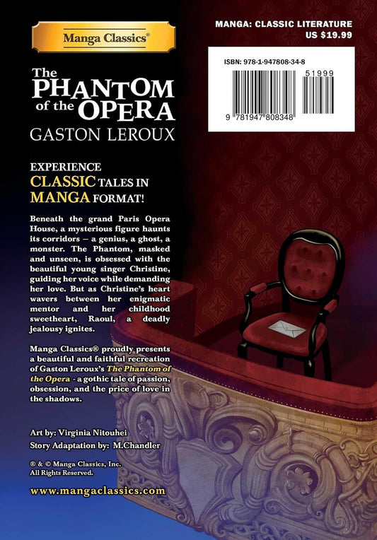 Manga Classics: The Phantom of the Opera (Paperback) Manga Classics