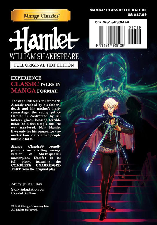 Manga Classics: Hamlet - Full Original Text Edition (Paperback) Manga Classics