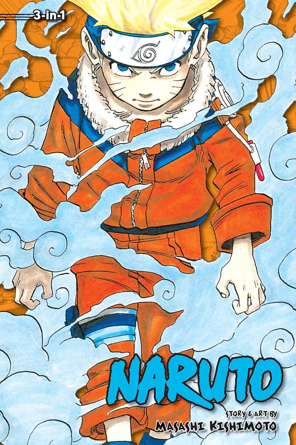Naruto 3-in-1 Omnibus Edition, Vol. 1