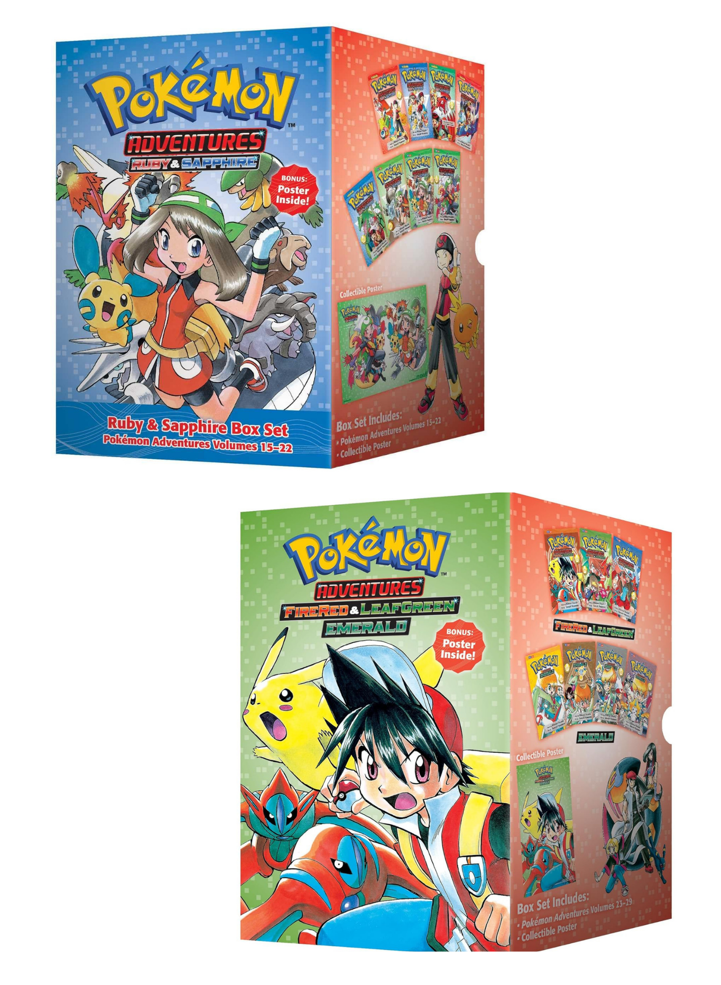 Pokémon Adventures Box Set Bundle 2 (Gen 3)