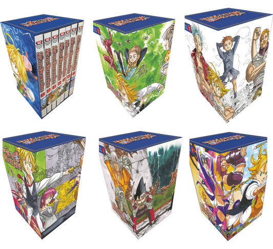 The Seven Deadly Sins Complete Series Manga Box Set Bundle (Box Sets 1-6)