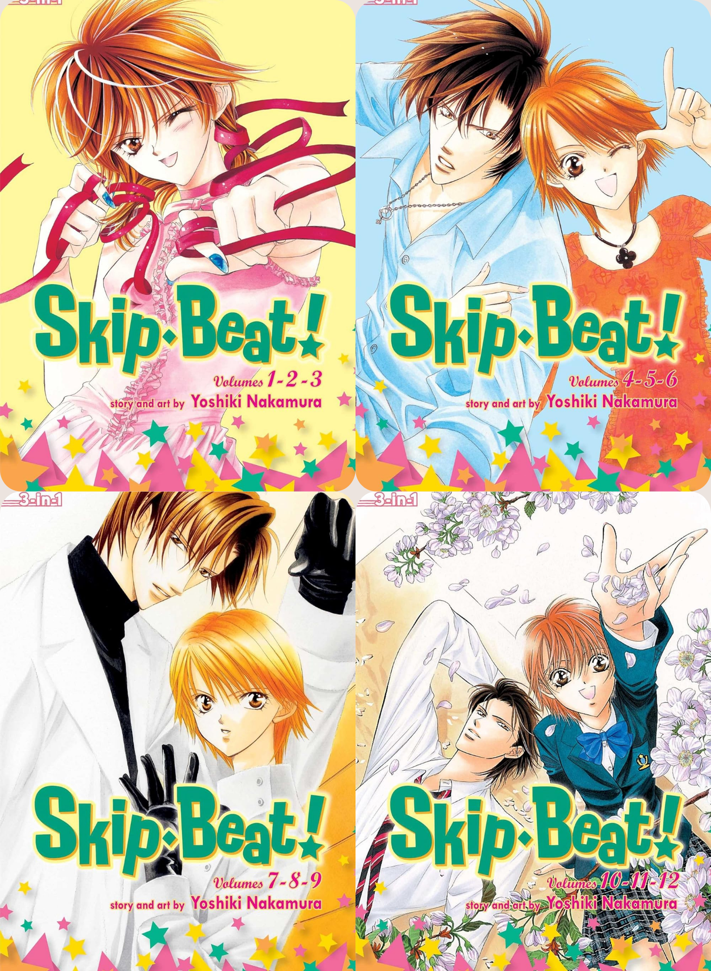 Skip·Beat!, Complete Anime Manga Omnibus Set (Vol. 1-4)