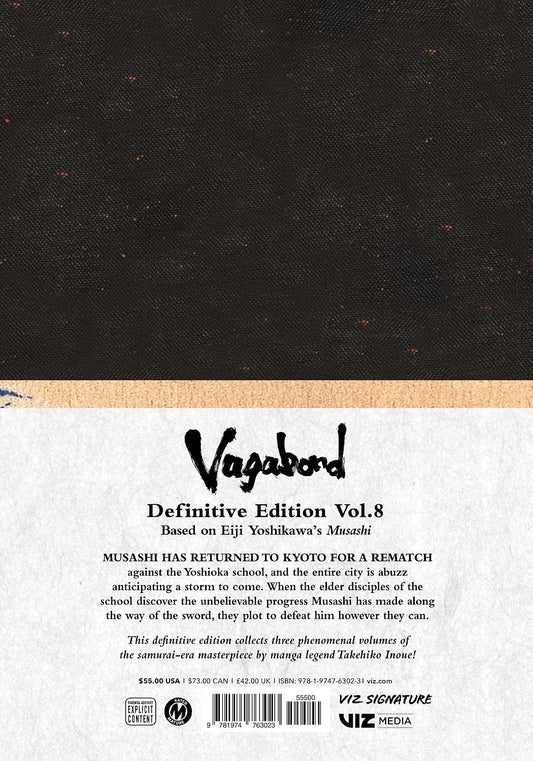Vagabond Definitive Edition, Vol. 08 (Pre-Order) VIZ Media LLC