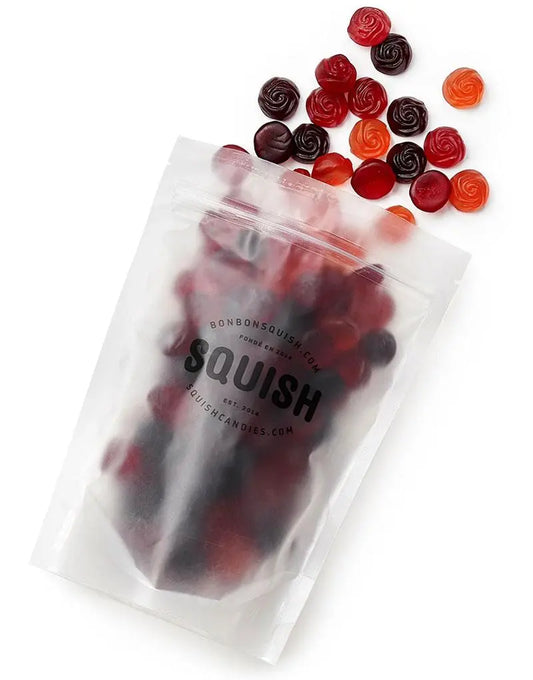 SQUISH Vegan Red Roses Gummies SQUISH Candies Canada