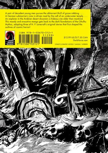 H.P. Lovecraft's The Hound and Other Stories (Manga) Dark Horse Manga