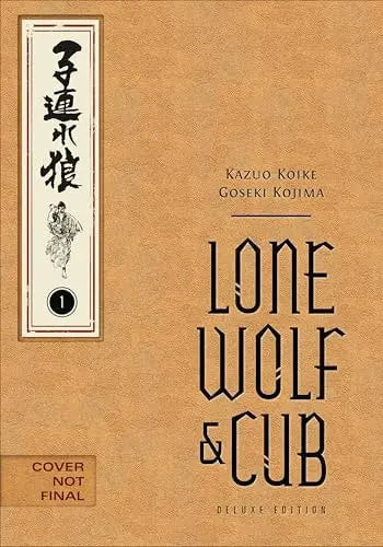 Lone Wolf and Cub Deluxe Edition Volume 1 Dark Horse Manga