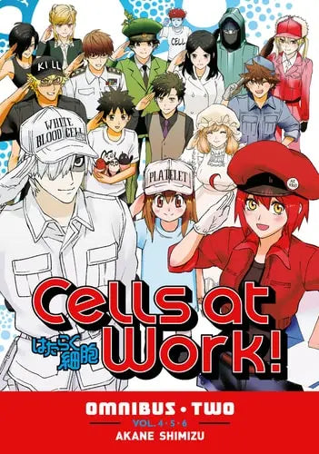 Cells at Work! Omnibus 2 (Vols. 4-6) Kodansha Comics