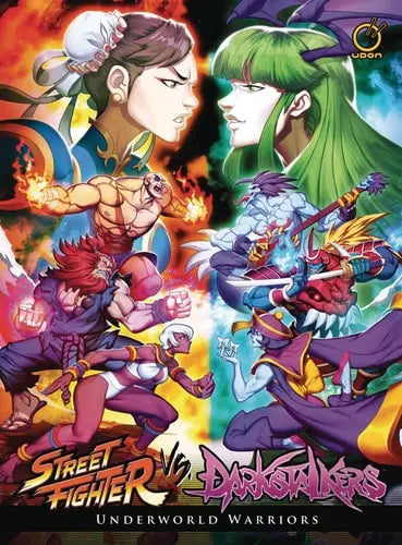 Street Fighter VS Darkstalkers: Underworld Warriors (Hardcover) UDON Entertainment
