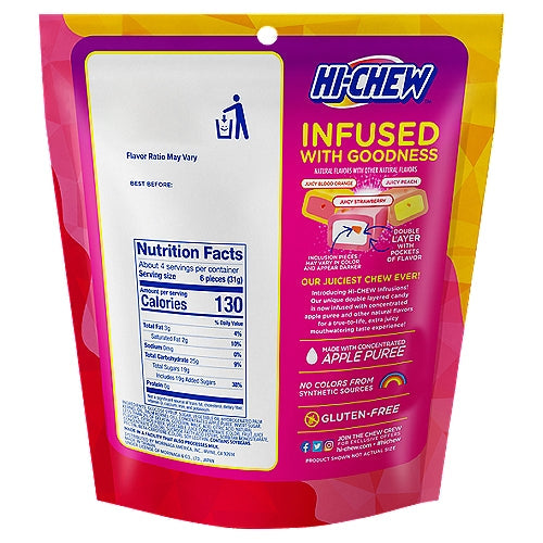 Morinaga Hi-Chew Infrusion Orchard Mix Hungry Ninja