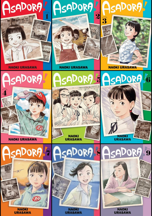 Asadora! Manga Set (Vols. 1-9) VIZ Media LLC