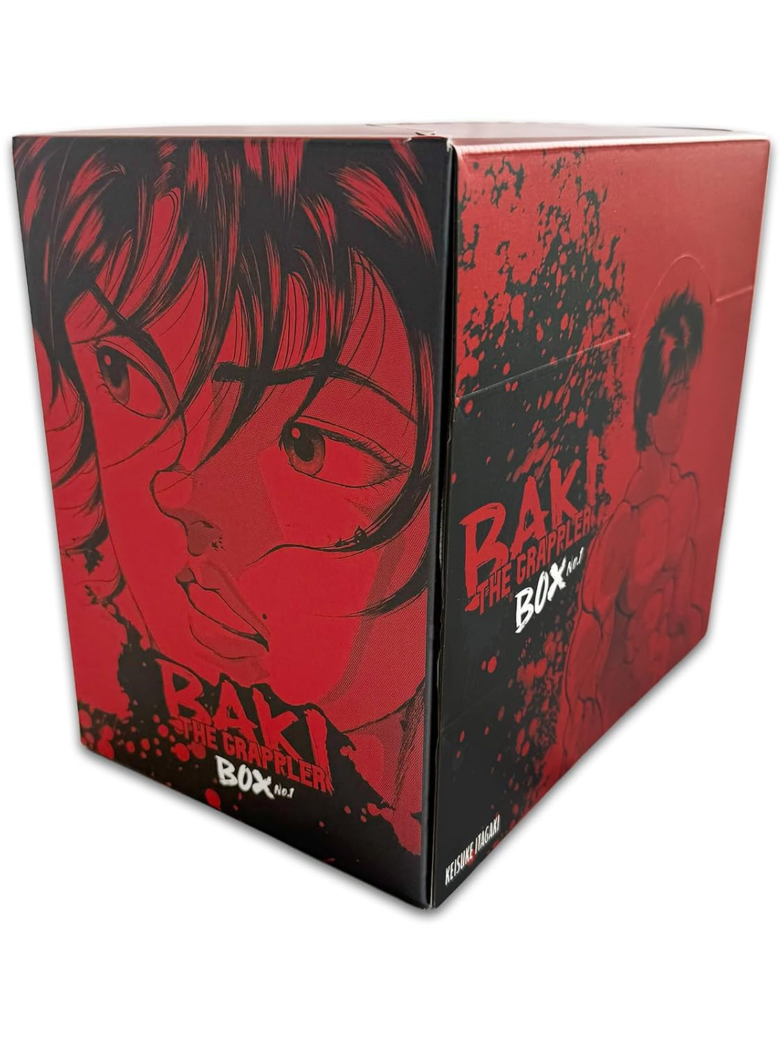 Baki The Grappler (Perfect Edition) Box Set No. 1: Vol. 1-8 + Exclusive Shikishi Board Kodama Tales