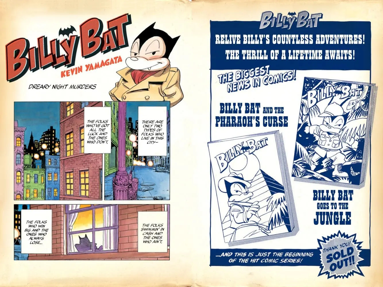Billy Bat Volume 1 Kana