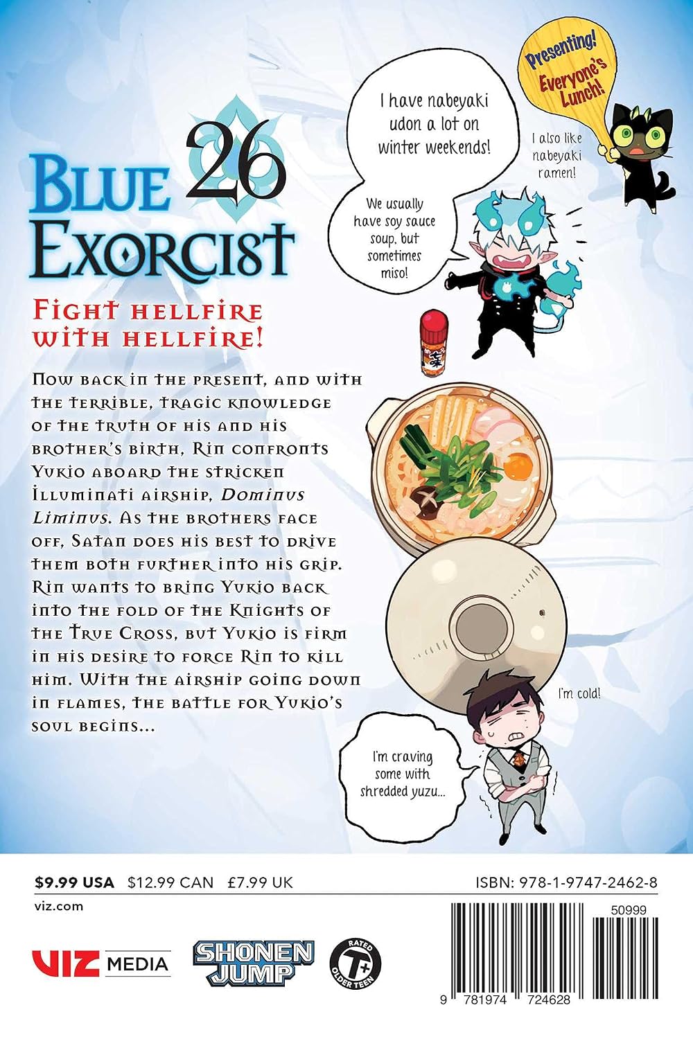 Blue Exorcist, Vol. 26 VIZ Media LLC