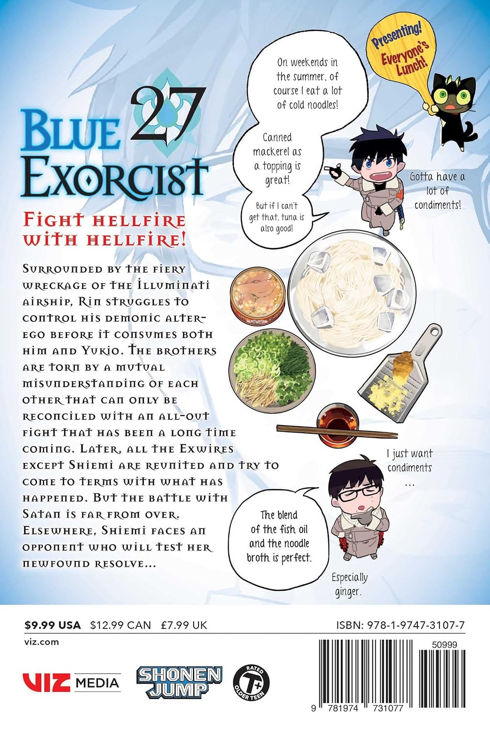 Blue Exorcist, Vol. 27 VIZ Media LLC