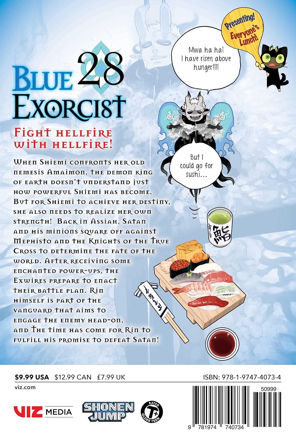 Blue Exorcist, Vol. 28 VIZ Media LLC