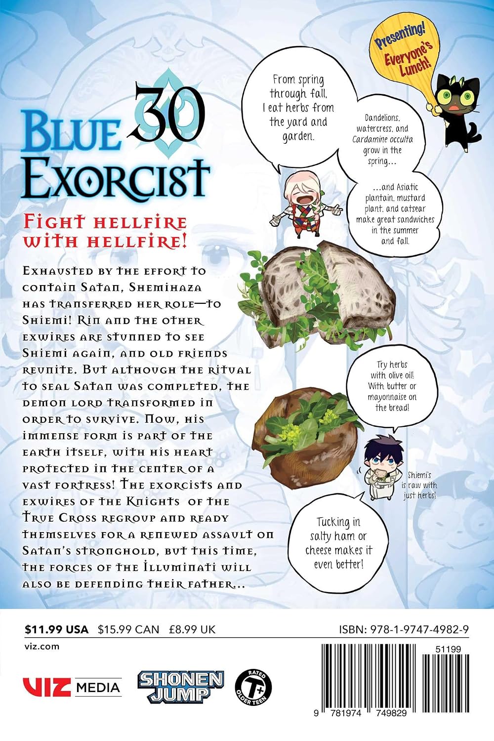 Blue Exorcist, Vol. 30 VIZ Media LLC