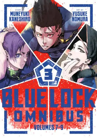 Blue Lock Omnibus 3 (Vol. 7-9) (Pre-Order) Kodansha Comics