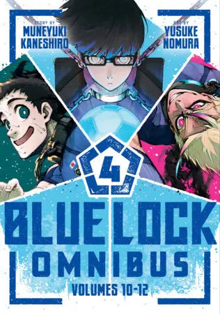 Blue Lock Omnibus 4 (Vol. 10-12) (Pre-Order) Kodansha Comics