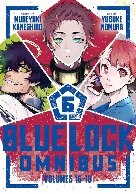 Blue Lock Omnibus 6 (Vol. 16-18) (Pre-Order) Kodansha Comics