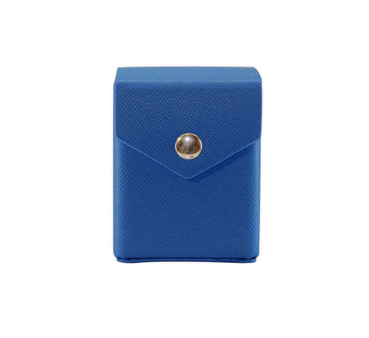 Blue - Hard Shell - Textured Leather - Deck Box - With Belt Loop LDB Duel