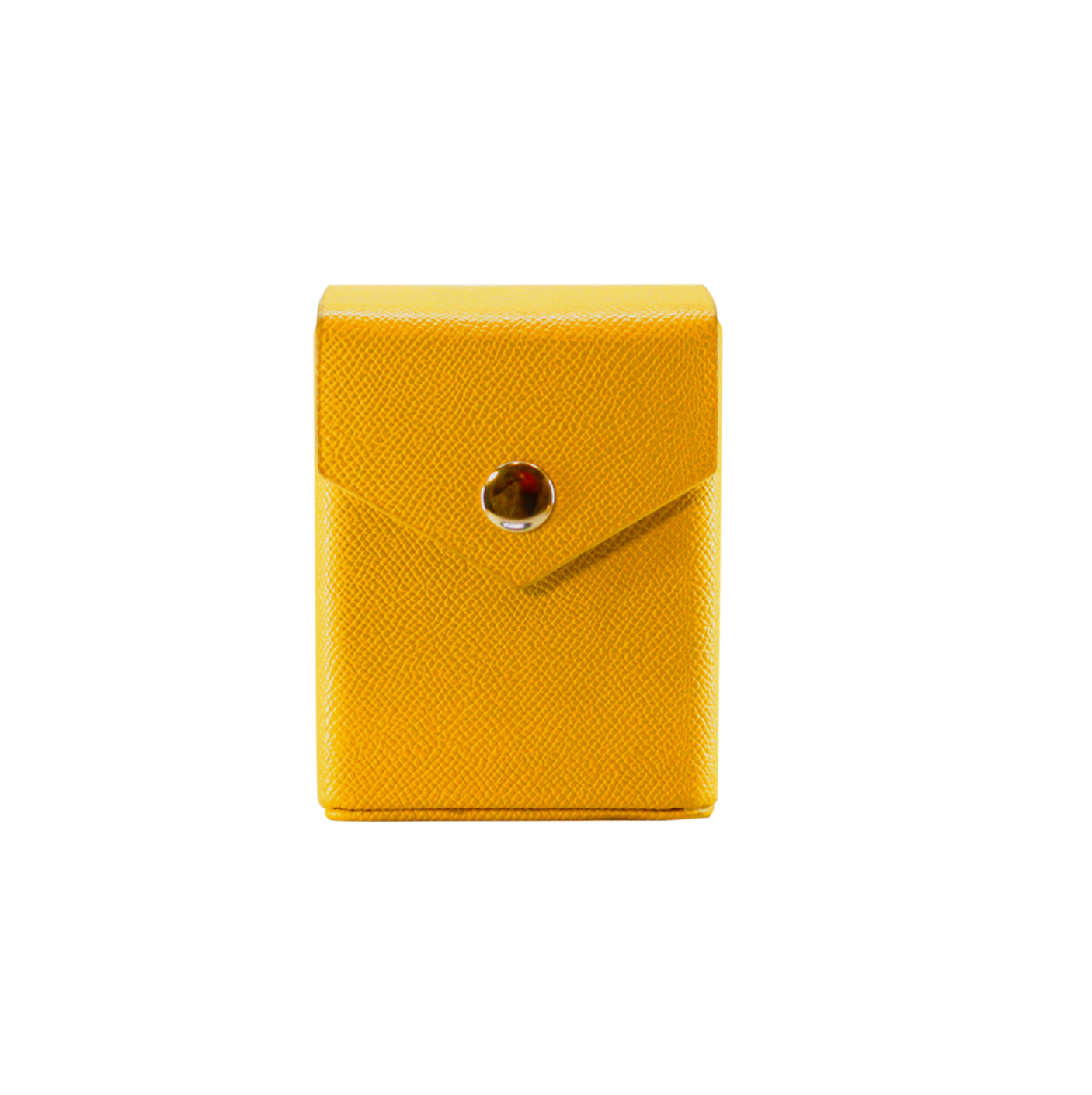 Ra Yellow Deck Box - Hard Shell - Textured Vegan Leather LDB Duel