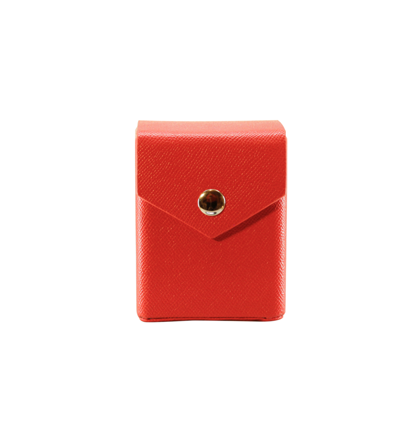 Red Mach 2 Deck Box - Hard Shell - Textured Vegan Leather LDB Duel