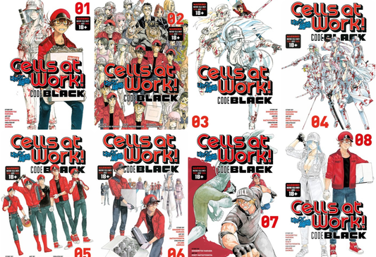 Cells at Work! CODE BLACK Complete Series Manga Set