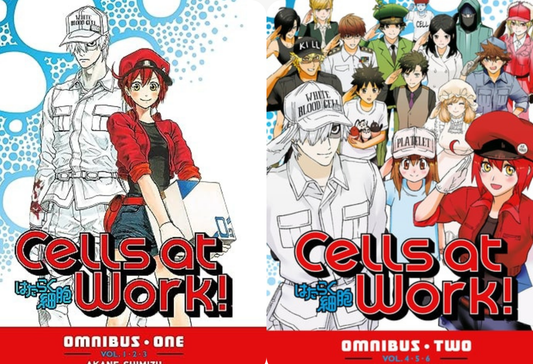 Cells at Work! Complete Series Manga Omnibus Set