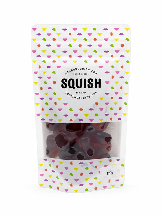 SQUISH Chili Ginger Hearts Gummies SQUISH Candies Canada