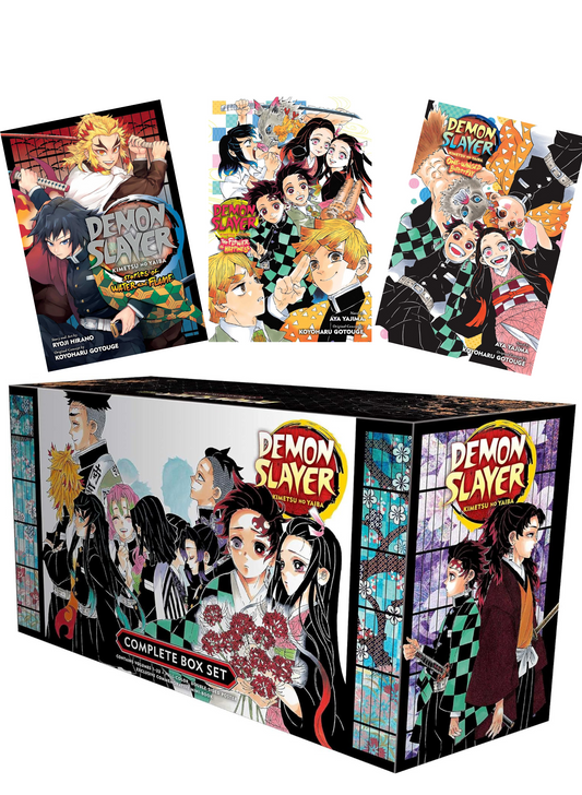 Demon Slayer Series Bundle (Box Set, Stories of Water and Flame, The Flower of Happiness & One-Winged Butterfly)