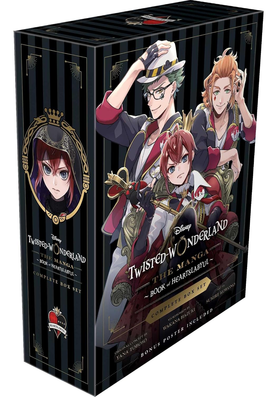 Disney Twisted-Wonderland: The Manga – Book of Heartslabyul Complete Box Set (Preorder)