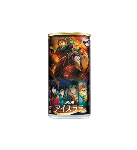 Dydo Demon Slayer Iced Latte (185ML) [Best Before Date: 2026.12] Hungry Ninja