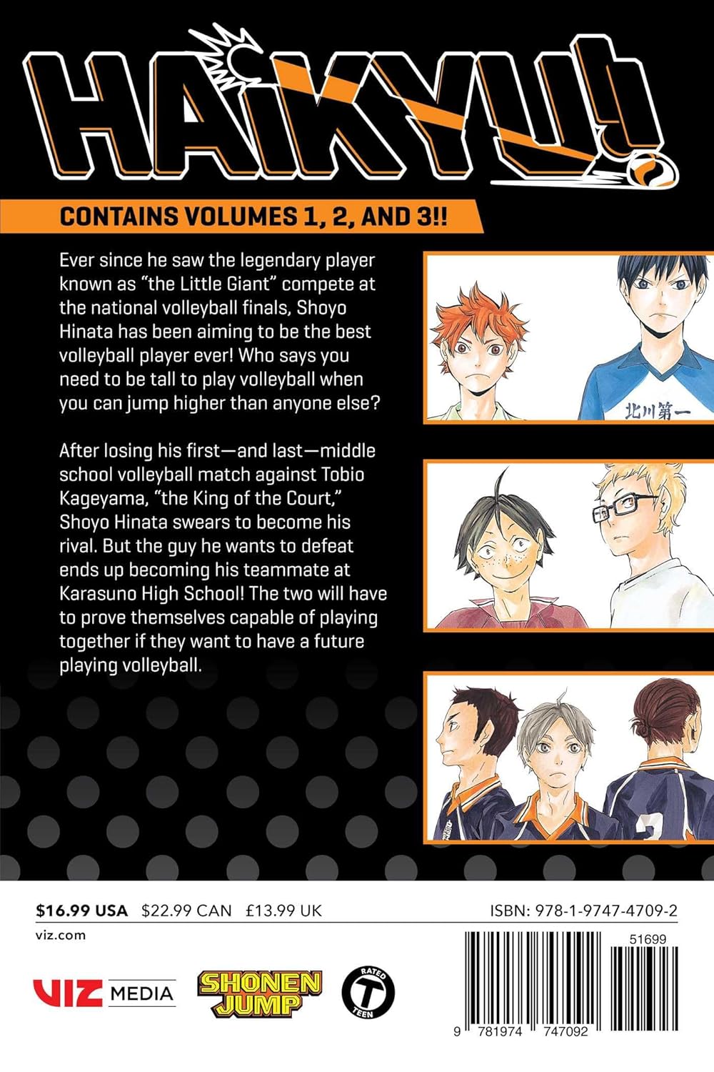 Haikyu!! (3-in-1 Edition), Vol. 1