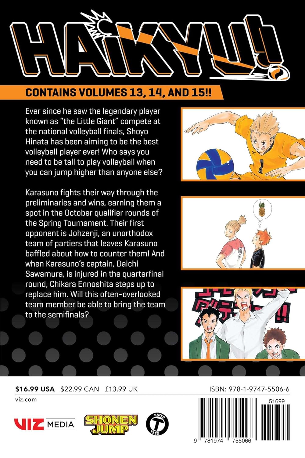 Haikyu!! (3-in-1 Edition), Vol. 5