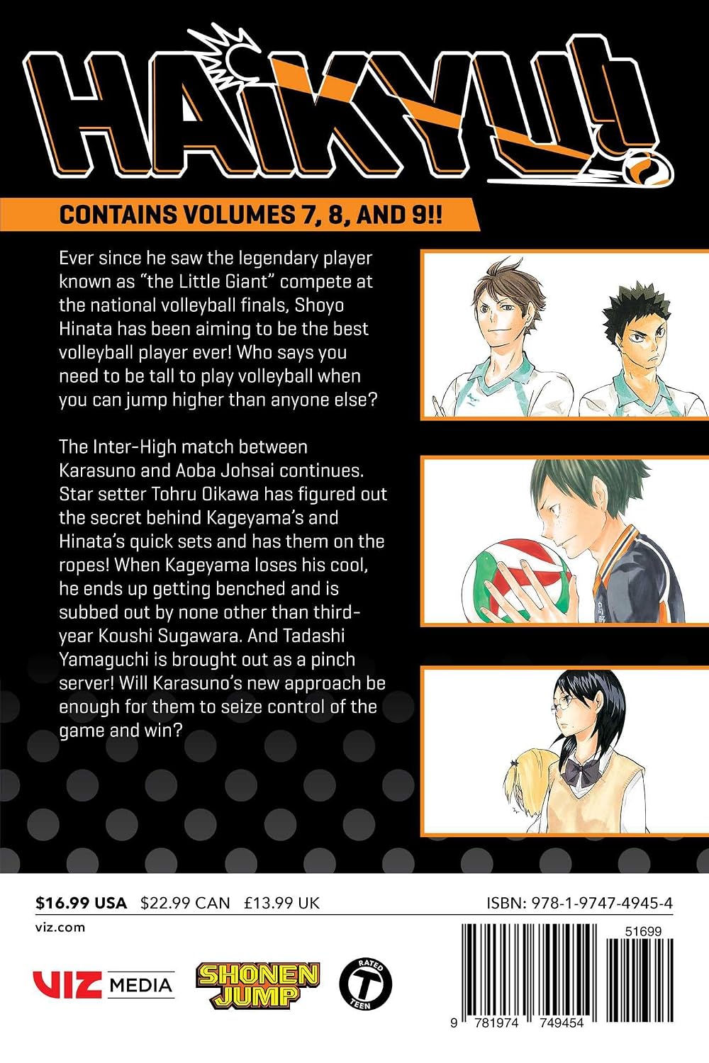 Haikyu!! (3-in-1 Edition), Vol. 03 (Vols. 7-9) VIZ Media LLC