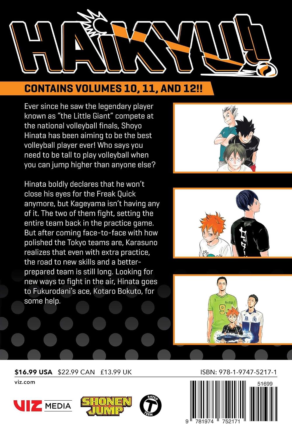 Haikyu!! (3-in-1 Edition), Vol. 04 (Vols. 10-12) VIZ Media LLC